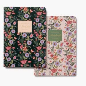 Rifle Paper Co Set of TWO Stitched Notebooks